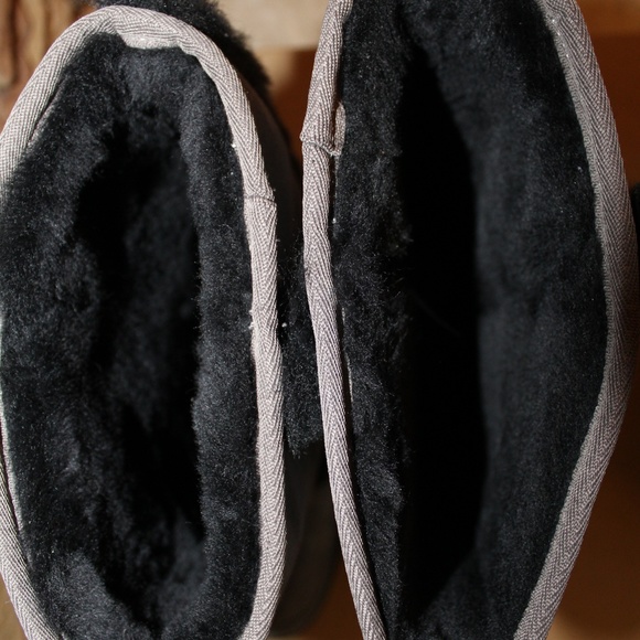 UGG WOMEN'S SUNBURST TALL SUEDE SHEARLING BOOTS NEW - Picture 6 of 6